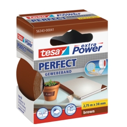 NASTRO ADESIVO TELATO 38MMX2,75MT MARRONE TESA