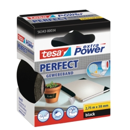 NASTRO ADESIVO TELATO 38MMX2,75MT NERO TESA