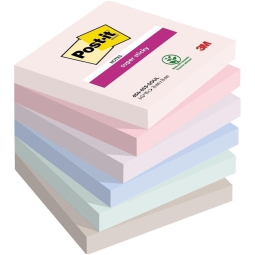 POST-IT 3M 654 6PZ 76X76 SOULFUL SUPERSTICKY
