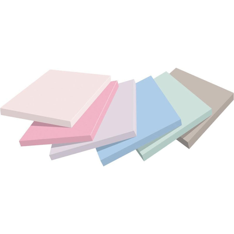POST-IT 3M 654 6PZ 76X76 SOULFUL SUPERSTICKY 2