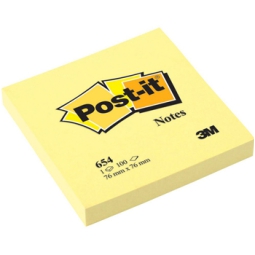 POST-IT 3M 654 12+12 OMAGGIO 76X76 GIALLO