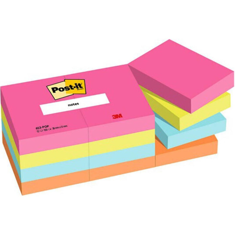 POST-IT 3M 653 38X51 12PZ POPTIMSITIC 2