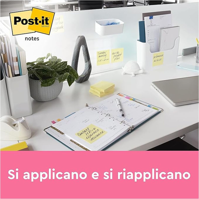 POST-IT 3M 653 38X51 12PZ GIALLO 2
