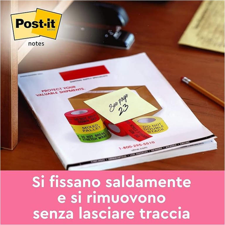 POST-IT 3M 653 38X51 12PZ GIALLO 5