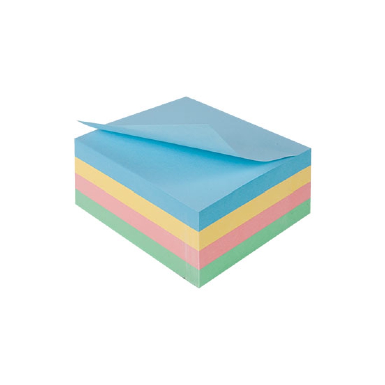 POST-IT CUBO 76X76 PASTELLO 400FG MEMOTIP 654 2