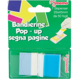 SEGNAPAGINA BLU 50FG