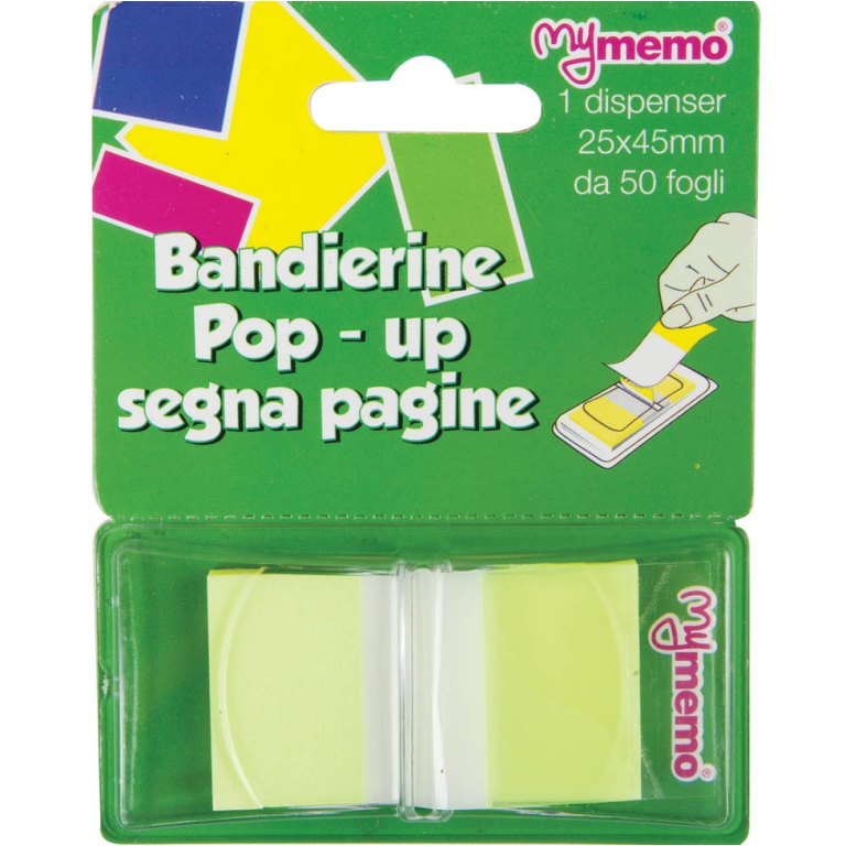 SEGNAPAGINA GIALLO 50FG