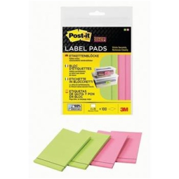 POST-IT 3M 100 ETICHETTE SUPERSTICKY 4X25 27687