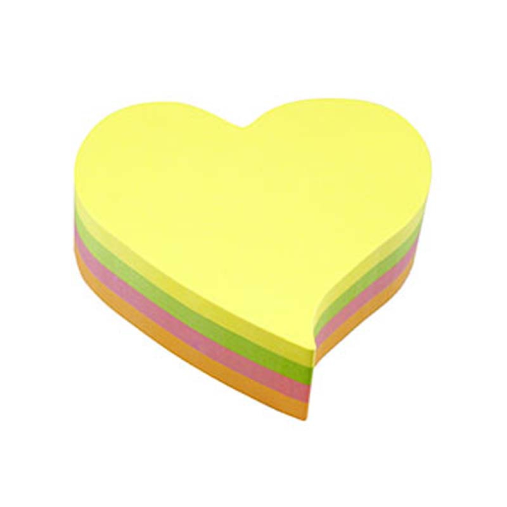 POST-IT CUBO CUORE 200FG STICKY SAGOMATI: vendita ingrosso con