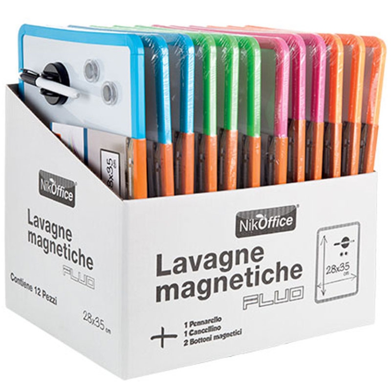 LAVAGNA MAGNETICA 35X50CM CORNICE PLASTICA 2