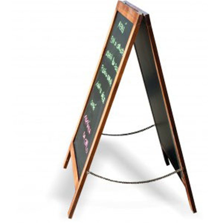 LAVAGNA MAGNETICA NERA   DOPPIA B.DO LEGNO C/GESSI 2