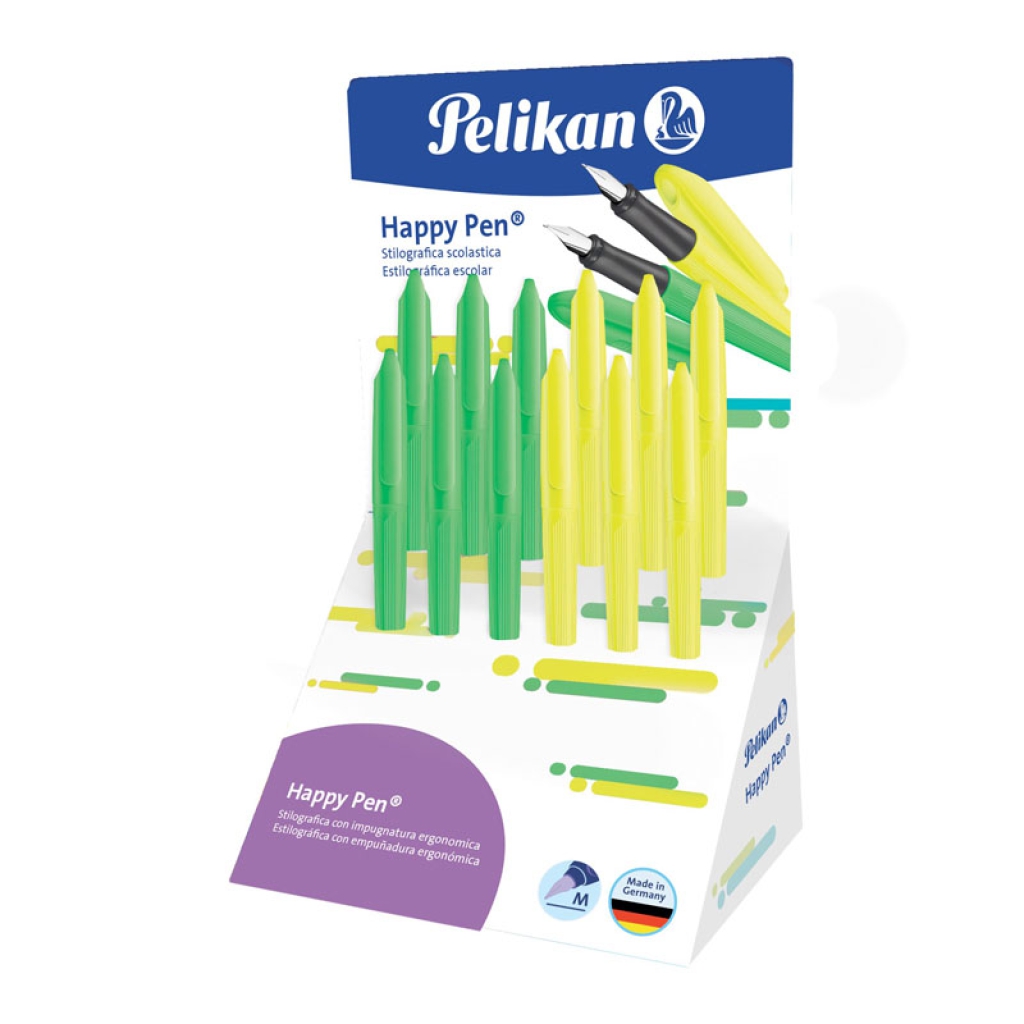 Zeep kunstmest blozen STILO HAPPY PEN 12PZ PELIKAN: vendita ingrosso con consegna veloce