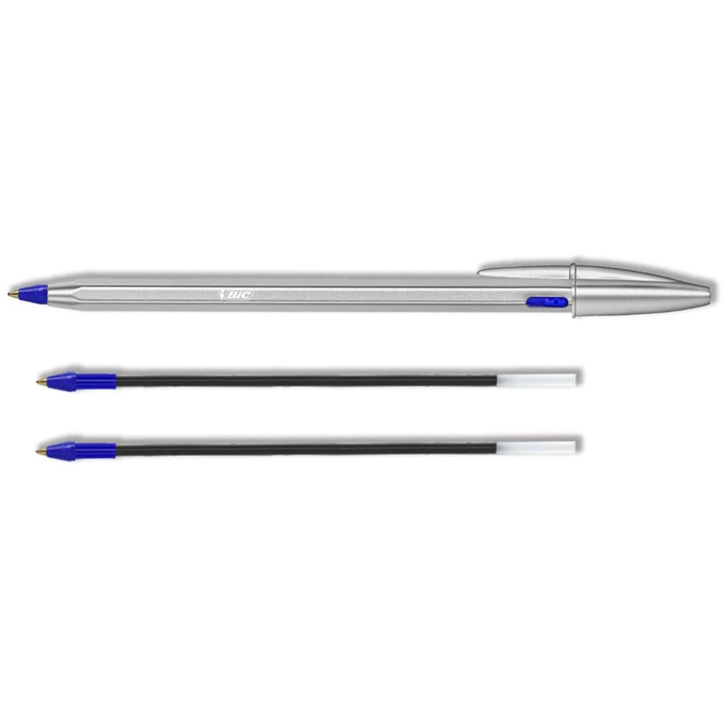 BIC CRISTAL RE NEW BLU 1 SFERA+2 REFILL: vendita ingrosso con