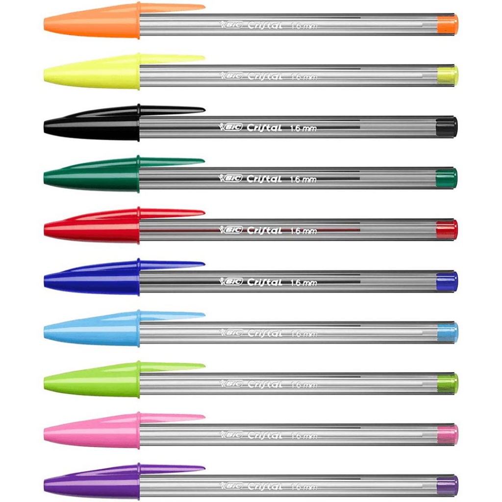 SFERA CRISTAL LARGE 1,6MM MULTICOLOR 20PZ BIC: vendita ingrosso con  consegna veloce