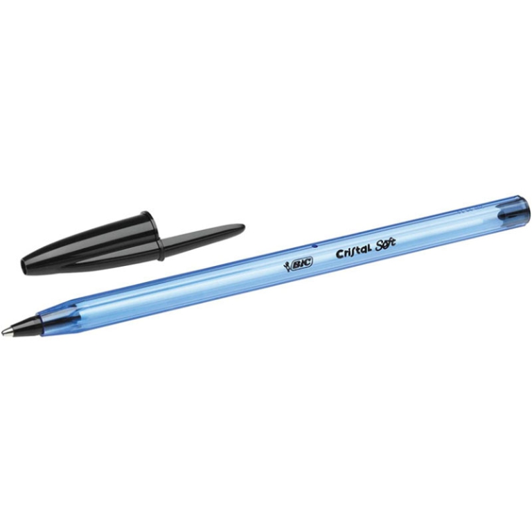 SFERA CRISTAL SOFT 1,2MM NERO 50PZ BIC 5