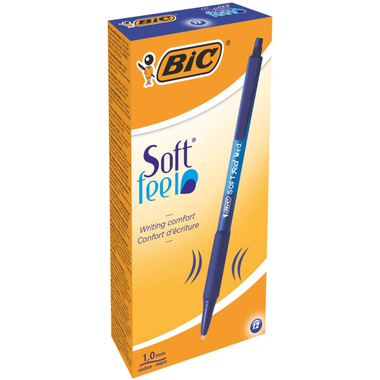 SFERA BIC SOFT BLU 12PZ  SCATTO 2