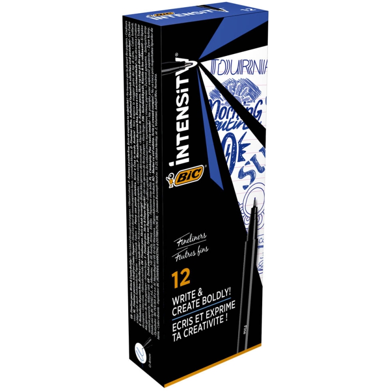 FINELINER INTENSITY 0,7MM BLU 12PZ BIC 2