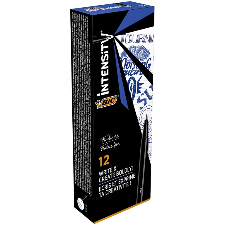FINELINER INTENSITY 0,7MM BLU 12PZ BIC 3