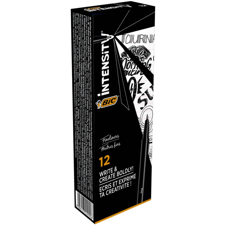 FINELINER INTENSITY 0,7MM NERO 12PZ BIC 2