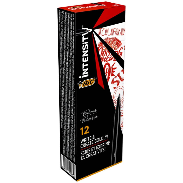 FINELINER NTENSITY ROSSO 0,7MM 12PZ FINE BIC 2
