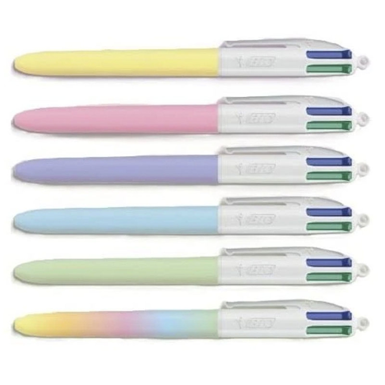 SFERA BIC 4 COLORI 12PZ  COLORI TENUI