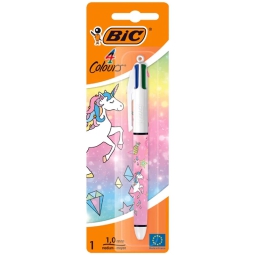 SFERA BIC 4 COLORI UNICORN BLISTER