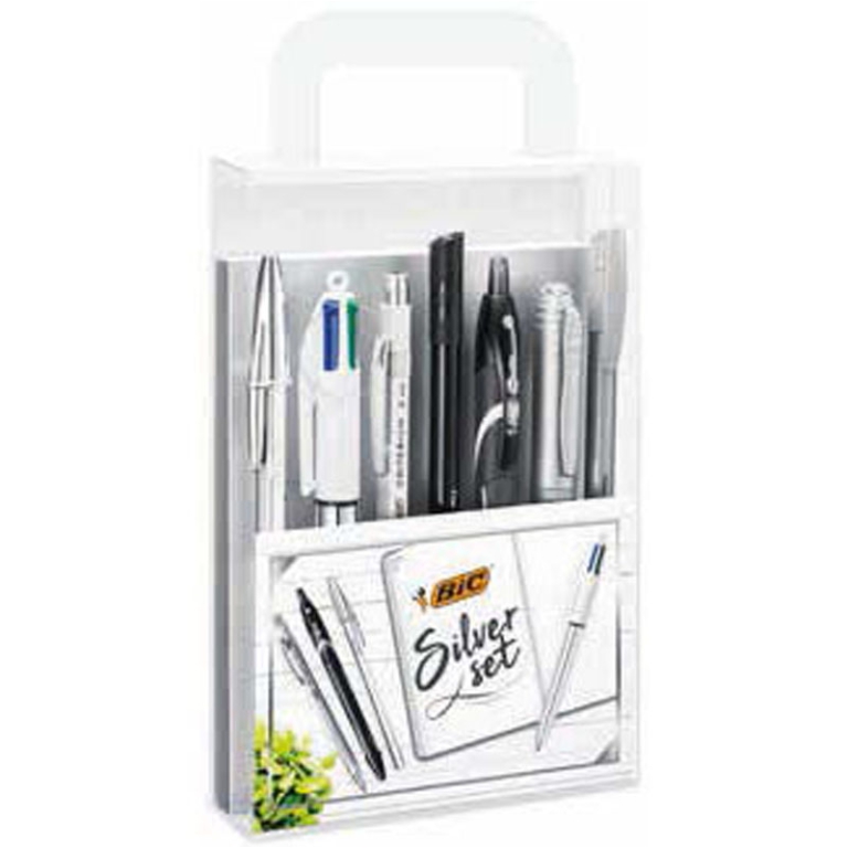 KIT REGALO BIC SILVER SET