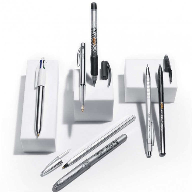 KIT REGALO BIC SILVER SET 2