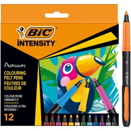 PENNARELLI BIC INTENSITY 12COLORI