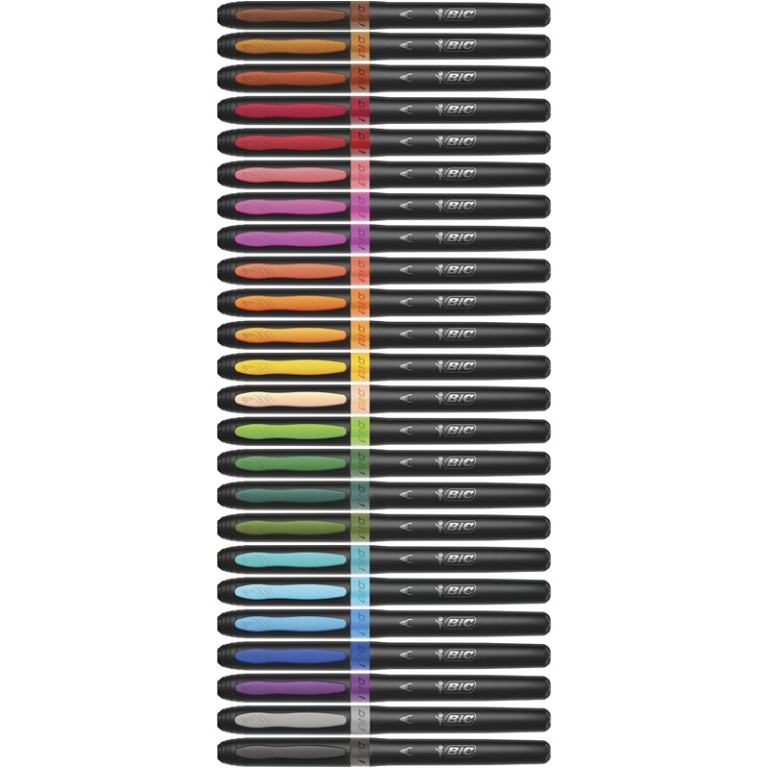 PENNARELLI BIC INTENSITY 12COLORI 3