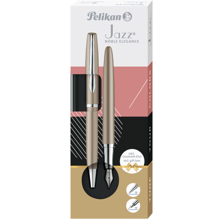 SET SFERA STILOGRAFICA JAZZ     NOBLE ELEGANCE TORTORA 2