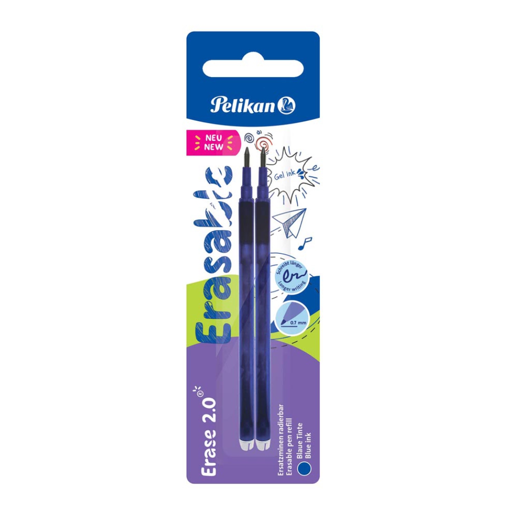 REFILL CANCELLABILE 24PZ BLU PELIKAN ERASE 2.0: vendita ingrosso con  consegna veloce