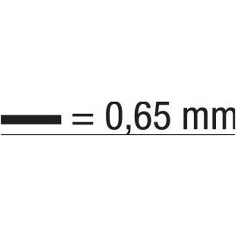 ROLLER EYE 1MM ROSSO 12PZUNIBALL OSAMA UB150 BROAD 3