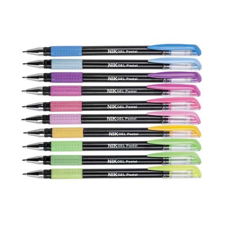 ROLLER GEL PASTEL 10 COLORI 2