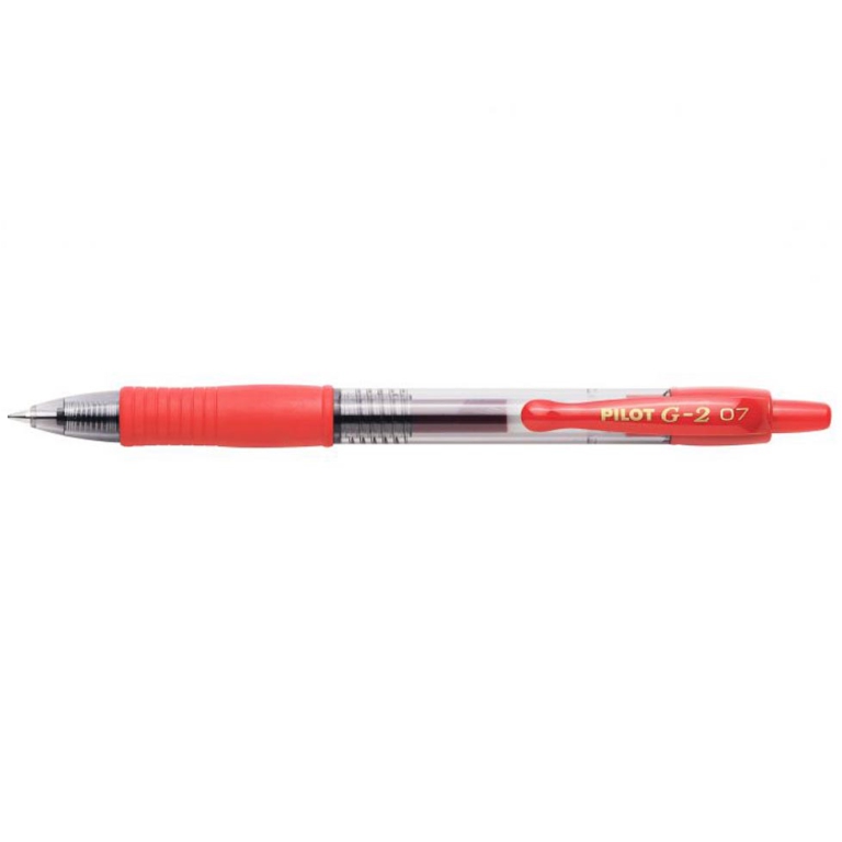 ROLLER GEL G2 ROSSO 0,7MM 12PZ PILOT