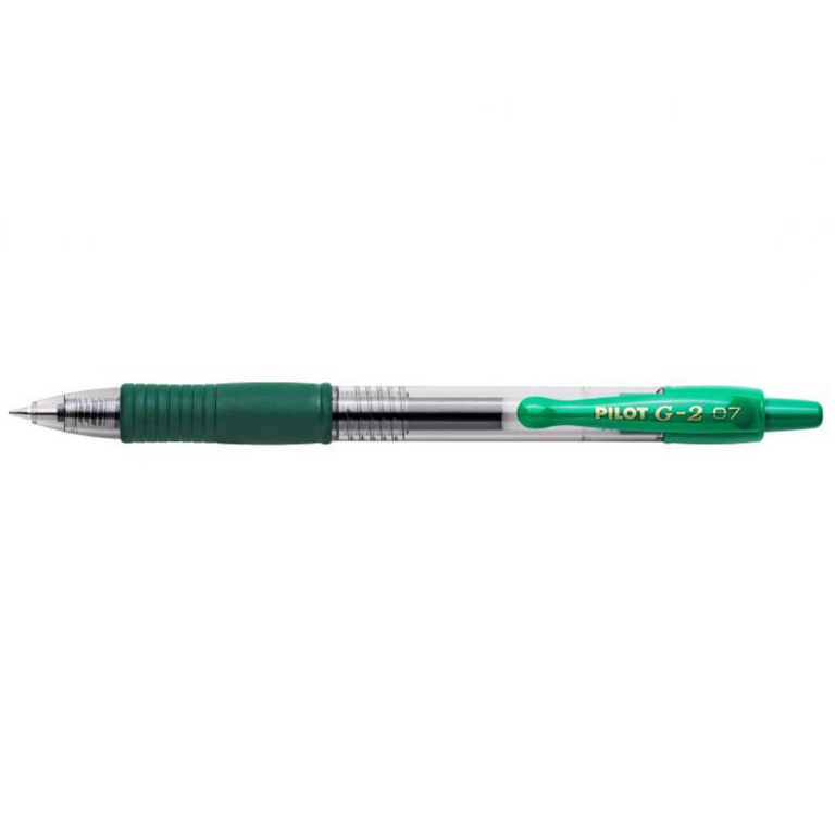 ROLLER GEL G2 VERDE 0,7MM 12PZ PILOT