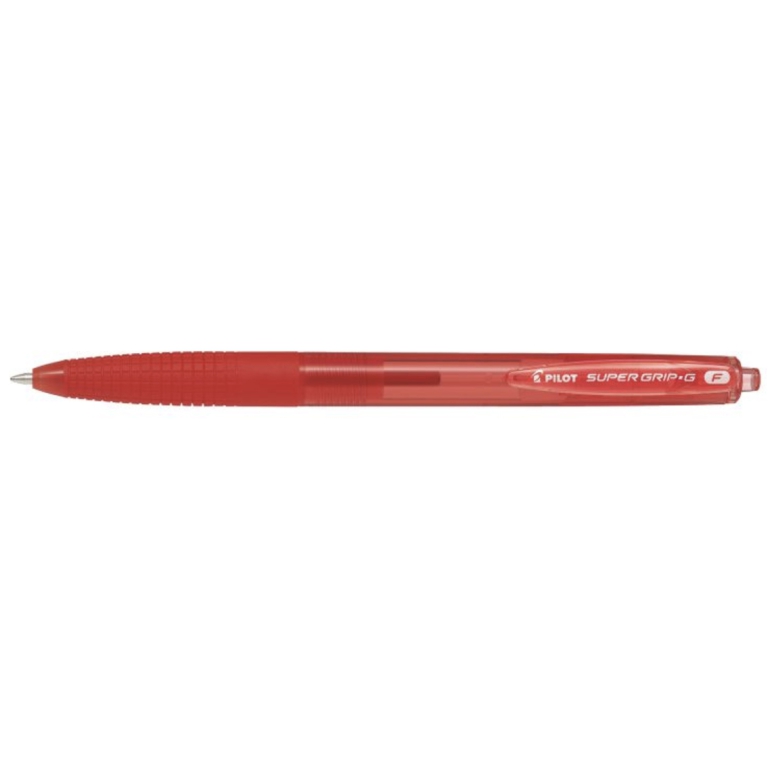 SFERA SUPERGRIP G ROSSO 12PZ SCATTO FINE PILOT