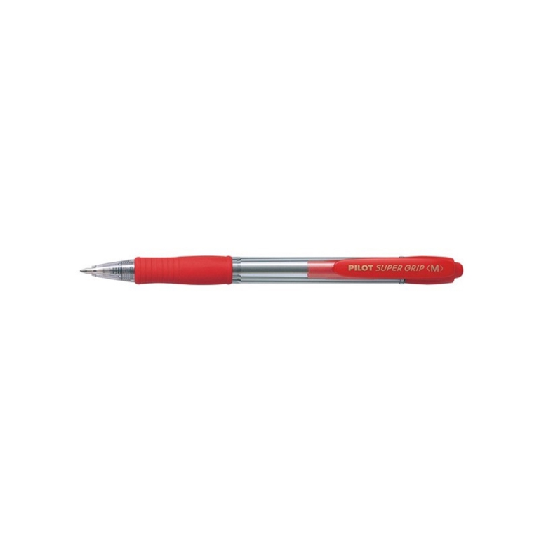 SFERA SUPERGRIP ROSSO 12PZ SCATTO MEDIO PILOT