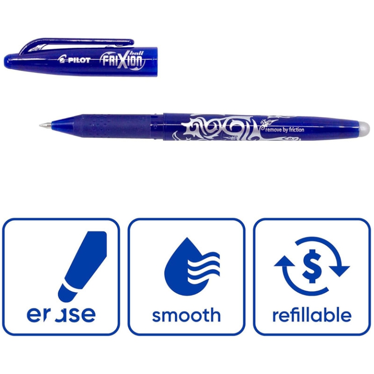 SFERA FRIXION 0,7MM BLU  12PZ CANCELLABILE PILOT 5