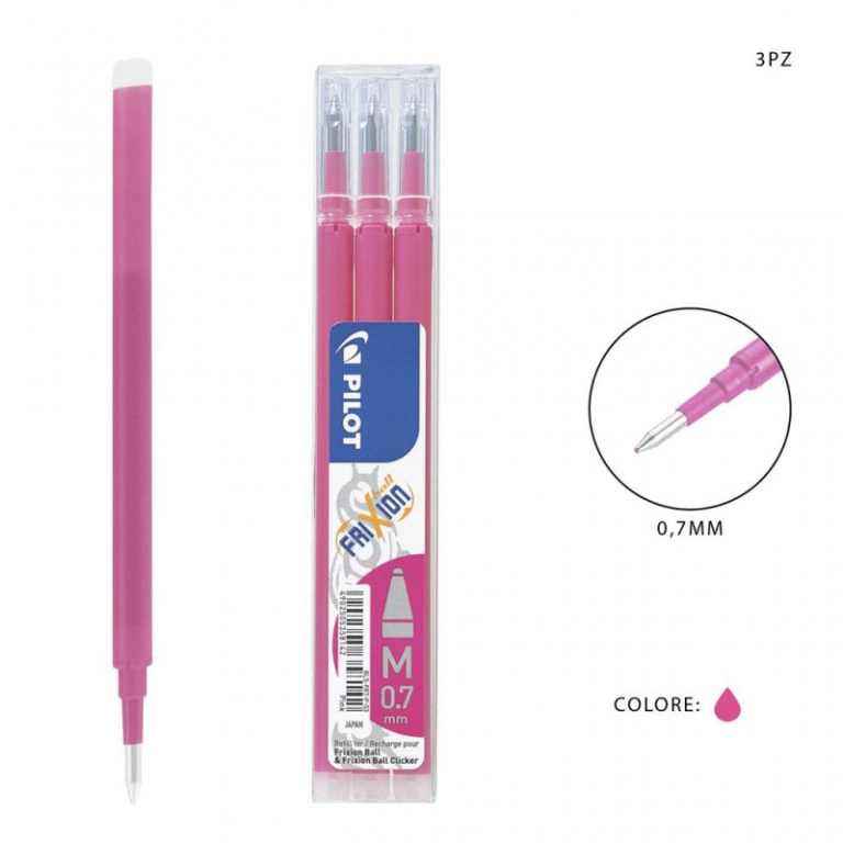 REFILL FRIXION 3PZ 12BL ROSA CANCELLABILE PILOT 2