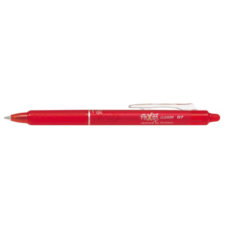 SFERA FRIXION CLICKER ROSSO 12PZ PILOT 0,7MM