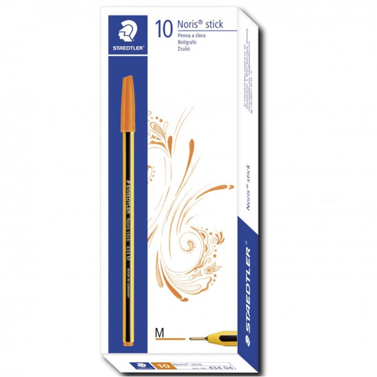 SFERA NORIS STICK 10PZ   ARANCIO STAEDTLER 2