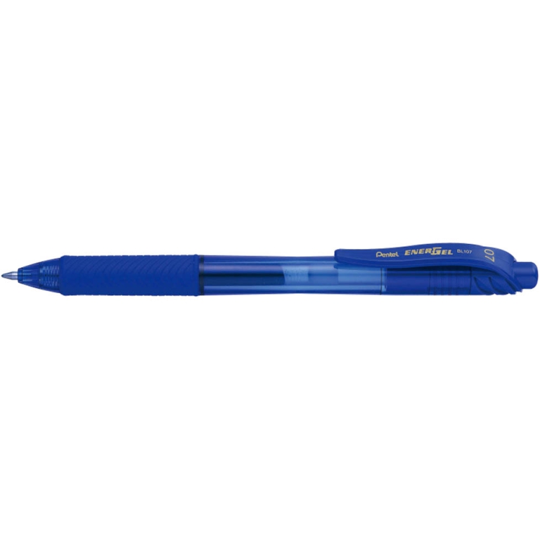 ROLLER ENERGEL 0,7 12PZ  BLU SCATTO BL107 PENTEL