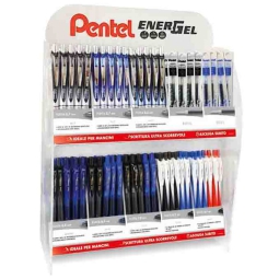 ROLLER ENERGEL 168PZ ASSORTITI EXPO PENTEL