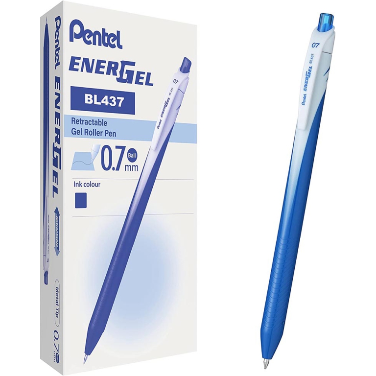 ROLLER ENERGEL 12PZ 0,7  BLU PENTEL BL437 2