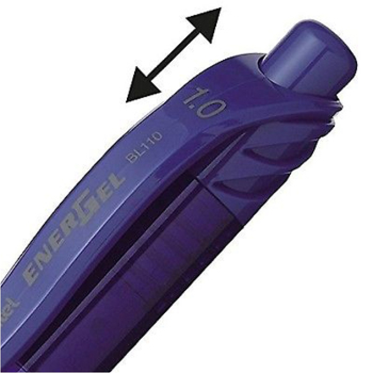 ROLLER ENERGEL 1,0 12PZ  BLU SCATTO BL110 PENTEL 3