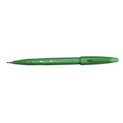 PENTEL BRUSH SIGN PEN 10PZ VERDE