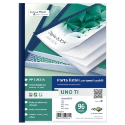 PORTALISTINO 96 FOGLI 22X30 UNO TI BLU