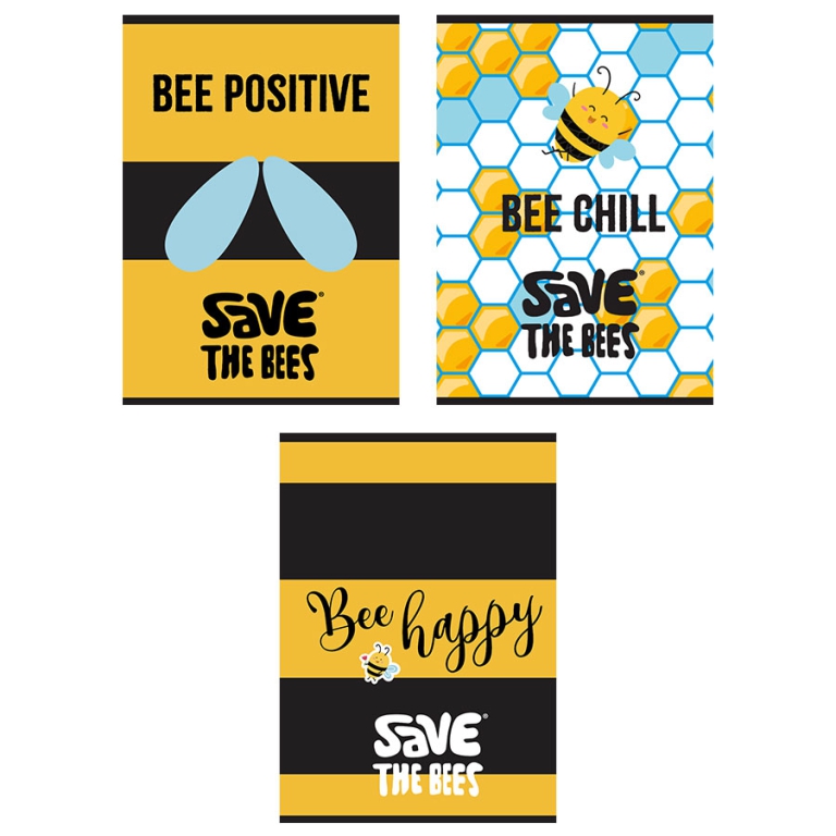 RACCOGLITORE AD ANELLI 26X31 030 SAVE THE BEES