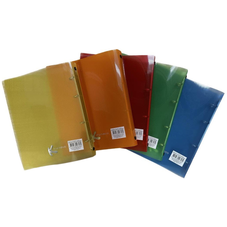 RACCOGLITORE AD ANELLI TRASPARENTE A5 15X21 016 4A PPL 2